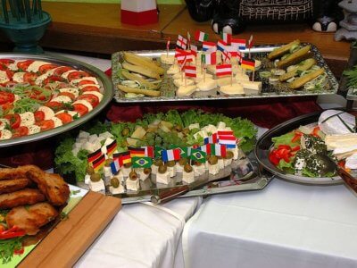 hors d'oeuvres ideas for office party