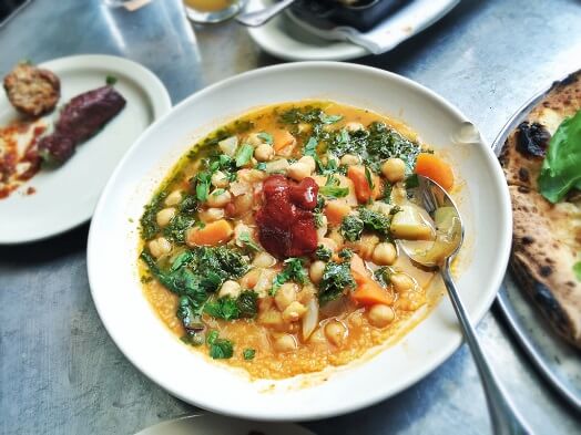 Chickpea and Spinach Stew