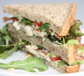 Lemon-Pepper Tuna Sandwiches