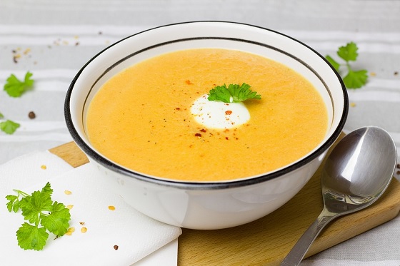 Coconut Curried Carrot Soup [Vegan, Gluten-Free]